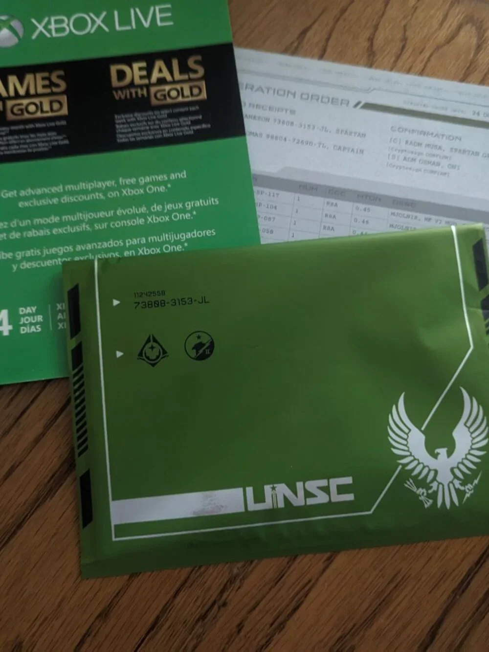 NIB Halo 5 Guardians Legendary Edition Xbox One Steelbook Metal Earth Kit